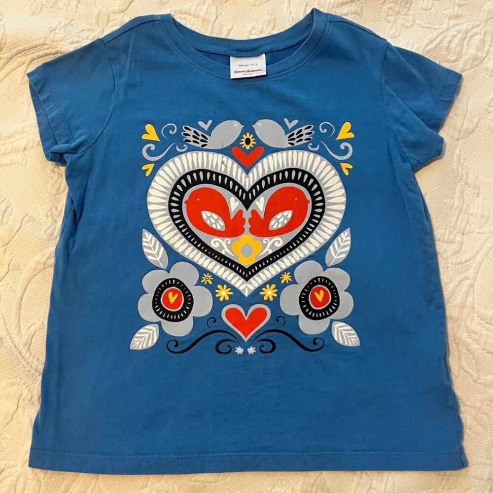 Girls' Hanna Andersson shirt.